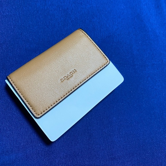 Coach Flap Card Case - Picture 2 of 5